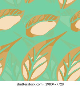Lemon Seamless Pattern. Marigold Yellow and Green Ash Vector Summer Citrus Print.  Modern Hand Drawn Background. Simple Marker Lime. Botanical Illustration. Psychedelic Citron Motif.