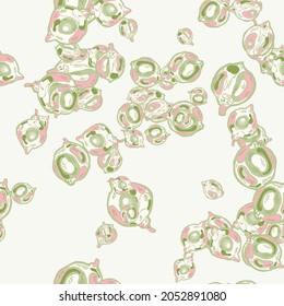 Patrón sin foco limón.  La Mano Moderna Tiene Fondo. Psicodélico Citron Motif. Green Ash y Pink Simple Marker Lime. Ilustración botánica. Impresión de cítricos de verano vectores.