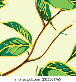 Lemon Seamless Pattern.  Modern Hand Drawn Background. Green, Red and Yellow Psychedelic Citron Motif. Vector Summer Citrus Print. Simple Marker Lime. Botanical Illustration.