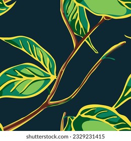 Patrón sin foco limón.  La Mano Moderna Tiene Fondo. Verde, Rojo y Amarillo Psicodelic Citron Motif. Simple Marker Lime. Ilustración botánica. Impresión de cítricos de verano vectores.