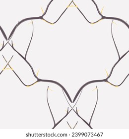 Lemon Seamless Pattern.  Modern Hand Drawn Background. Vector Summer Citrus Print. Psychedelic Citron Motif. Simple Marker Lime. Botanical Illustration. Illuminating Yellow and Ultimate Gray