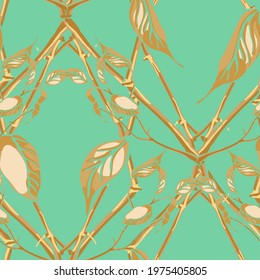 Lemon Seamless Pattern. Simple Marker Lime. Botanical Illustration. Marigold Yellow and Green Ash Vector Summer Citrus Print.  Modern Hand Drawn Background. Psychedelic Citron Motif.