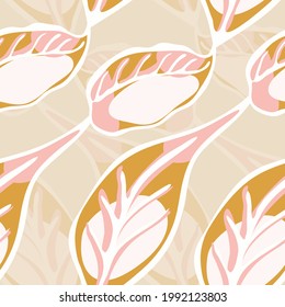 Lemon Seamless Pattern. Simple Marker Lime. Botanical Illustration.  Modern Hand Drawn Background. Yellow Gold Vector Summer Citrus Print. Psychedelic Citron Motif.