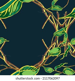 Lemon Seamless Pattern. Vector Summer Citrus Print. Simple Marker Lime. Botanical Illustration. Green, Red and Yellow  Modern Hand Drawn Background. Psychedelic Citron Motif.