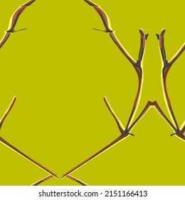 Lemon Seamless Pattern. Vector Summer Citrus Print.  Modern Hand Drawn Background. Psychedelic Citron Motif. Green, Red and Yellow Simple Marker Lime. Botanical Illustration.