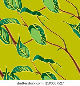 Lemon Seamless Pattern. Vector Summer Citrus Print. Psychedelic Citron Motif.  Modern Hand Drawn Background. Green, Red and Yellow Simple Marker Lime. Botanical Illustration.