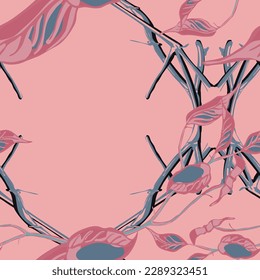Lemon Seamless Pattern. Vector Summer Citrus Print. Psychedelic Citron Motif. Red and Grey  Modern Hand Drawn Background. Simple Marker Lime. Botanical Illustration.