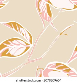 Lemon Seamless Pattern. Yellow Gold Vector Summer Citrus Print.  Modern Hand Drawn Background. Simple Marker Lime. Botanical Illustration. Psychedelic Citron Motif.