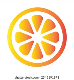Icono de Vector de forma de limón diseño de ilustración