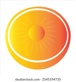 Lemon shape vector icon  illustration design