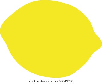 Lemon silhouette