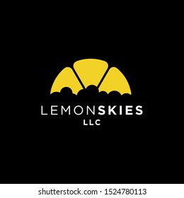 Lemon Sky Fun Logo Design Concept