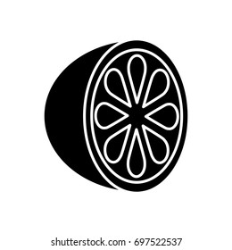lemon slice icon