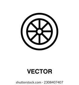 Lemon slice icon,vector illustration. vector lemon slice icon illustration isolated on White background.eps