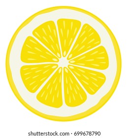 Lemon Slice - Isolated