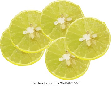 Fruta agria y fragante de limón16