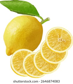 Fruta agria y fragante de limón24