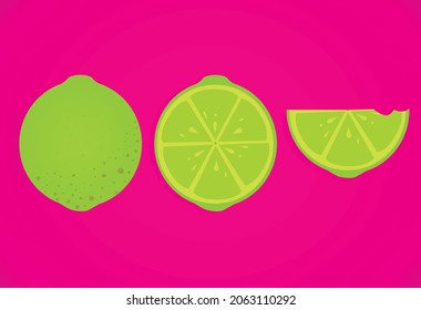 Lemon split in half Three