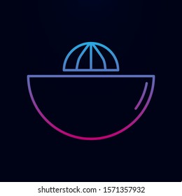 Lemon squeezer nolan icon. Simple thin line, outline vector of kitchen icons for ui and ux, website or mobile application