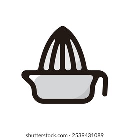 Lemon Squeezer outline icon for graphic design, apps and websites