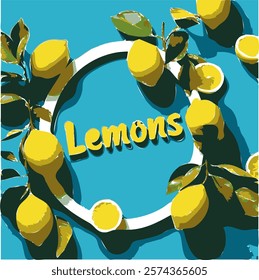 
lemon symbol, lemonade, green, fruit, summer