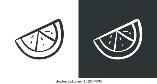 Lemon Symbol Sign Icon Vector