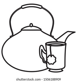 lemon tea design vector illustration