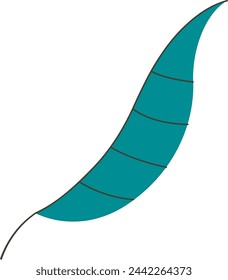 Lemon Tree Leaf Vector Illustration