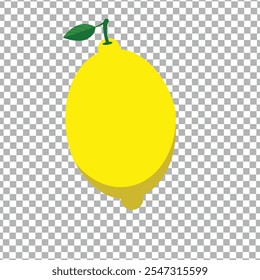 LEMON vector art. Very nice vector image of LEMON fruit