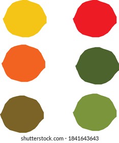 lemon Vector  background Color food