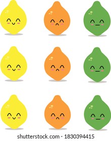 lemon vector color cartoon art