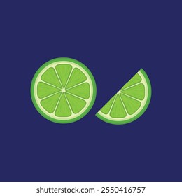 Vetor de limão ícone de elemento de design frutos