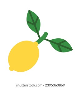 Lemon Vector Flat Icon For Personal And Commercial Use.
