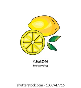 Lemon vector icon