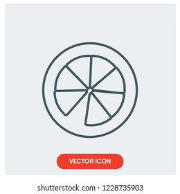 lemon vector icon