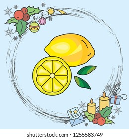 Lemon vector icon