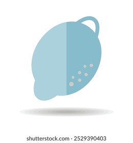 Lemon vector icon. Graph symbol for food and drinks web site, apps design, mobile apps and print media, logo, UI