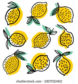 Lemon vector illustration