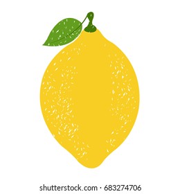 Lemon, Vector Illustration
