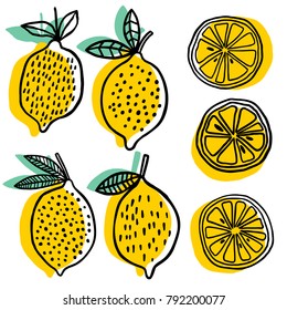 Lemon vector illustration