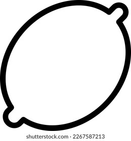 lemon Vector illustration on a transparent background. Premium quality symmbols. Thin line vector icons for concept and graphic design.