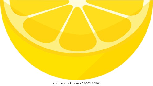 
Lemon vector illustration , Tropical fruit