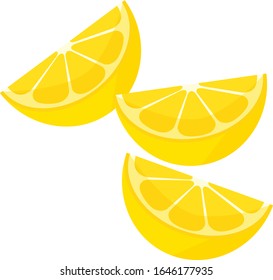 
Lemon vector illustration , Tropical fruit