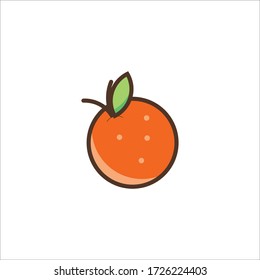 Lemon Vector Logo Template. orange. icon. symbol.