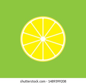Lemon Vector, Simple Icon Design