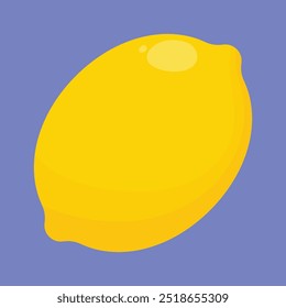 Limão ícone de vetor vegetal. ícone de limão amarelo. ilustração de limão