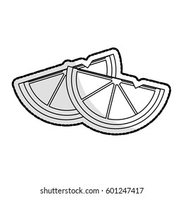 lemon wedges icon image 