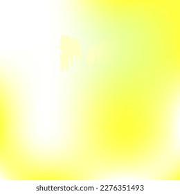 Lemon White Light Yellow Gradient Mesh. Liquid Smooth Vivid Vector Blurry Wallpaper. Watercolor Multicolor Neon Bright Spotlight Design Picture. Trendy Vibrant Fashion Color Gradient Backdrop.