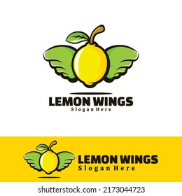 Lemon Wings Creative Art illustration