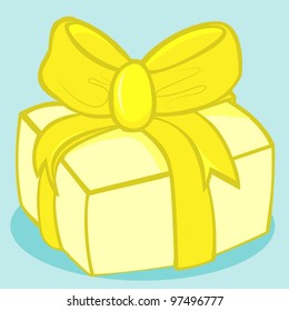 lemon wrapped gift